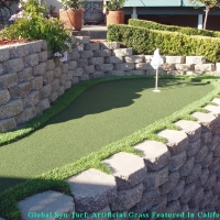 Artificial Grass Carpet Haysville, Kansas Landscape Design, Backyard Makeover