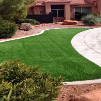 Artificial Turf Installation LeRoy, Kansas Gardeners, Front Yard Design
