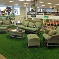 Artificial Turf Installation Milton, Kansas Landscape Photos, Commercial Landscape