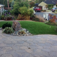Fake Lawn Westwood Hills, Kansas Gardeners, Front Yard Landscape Ideas