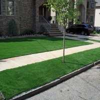 Fake Turf Osage City, Kansas Landscape Rock, Small Front Yard Landscaping