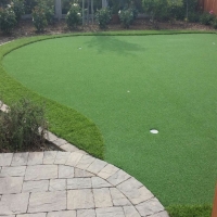 Plastic Grass Leawood, Kansas Putting Greens, Backyard Ideas