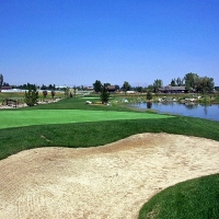 Plastic Grass Topeka, Kansas Putting Green, Backyard Designs