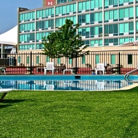 Synthetic Grass Canton, Kansas Paver Patio, Pool Designs