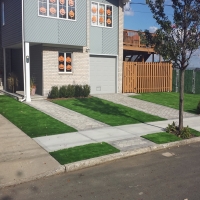 Synthetic Grass Cost Harper, Kansas Backyard Deck Ideas, Front Yard Landscape Ideas