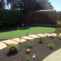 Synthetic Lawn Collyer, Kansas Landscape Rock, Backyard Makeover