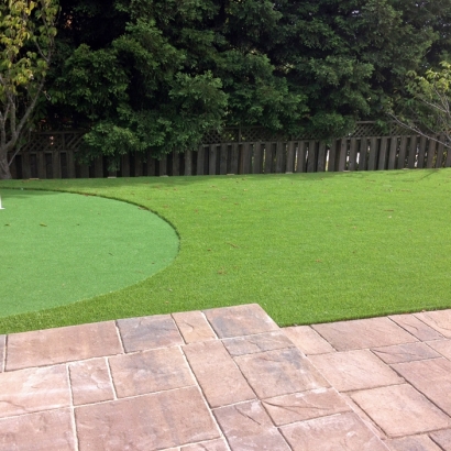 Artificial Grass Installation Plains, Kansas Landscape Ideas, Backyard Design