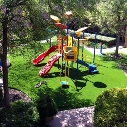 Faux Grass Herington, Kansas Playground Flooring, Commercial Landscape