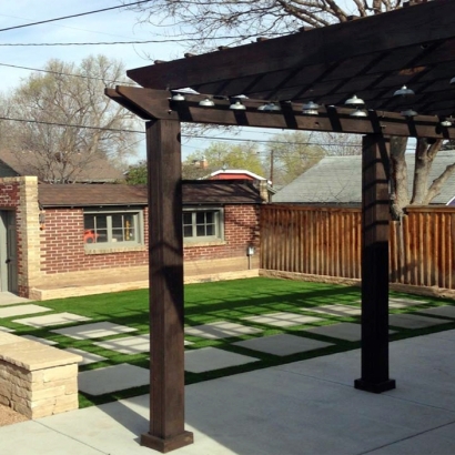 Plastic Grass Cunningham, Kansas Backyard Playground, Backyard Design