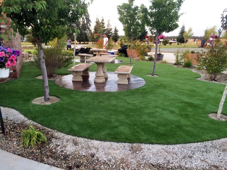 Artificial Turf Cost Marion, Kansas Upper Playground, Commercial Landscape