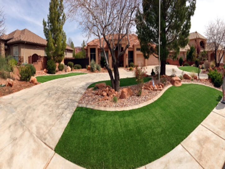 Fake Grass Wellington, Kansas Landscape Design, Front Yard Landscaping Ideas