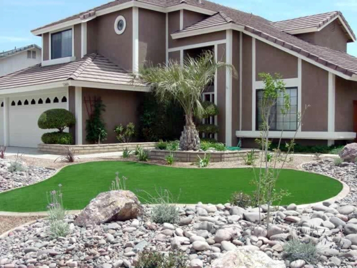 Fake Turf Hillsdale, Kansas Landscape Photos, Front Yard Landscaping