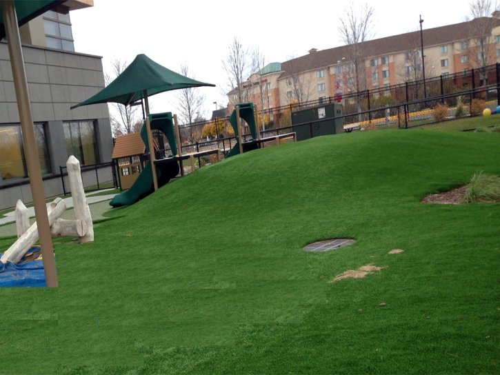 Fake Turf Leavenworth, Kansas Backyard Playground, Commercial Landscape