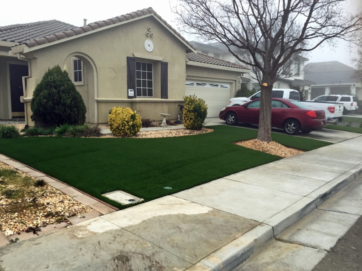 Faux Grass Hudson, Kansas Lawn And Landscape, Front Yard Landscaping Ideas