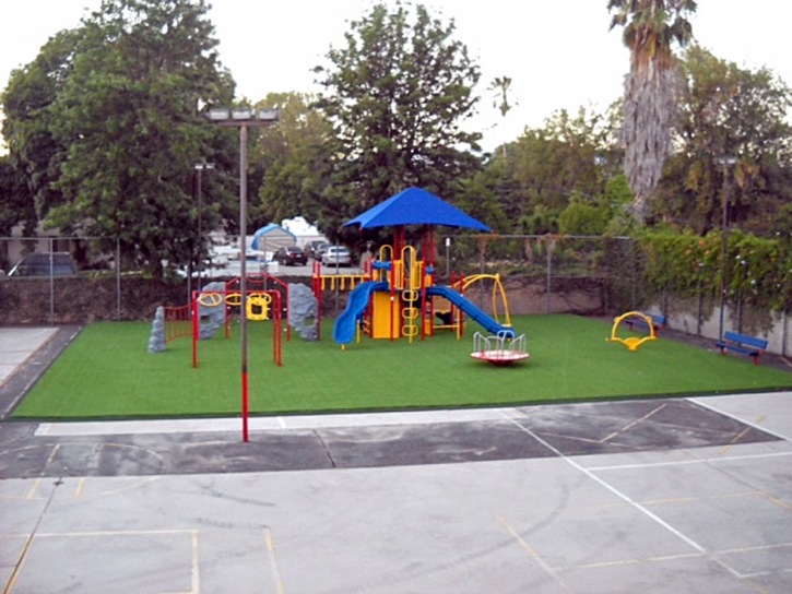 Faux Grass Kirwin, Kansas Kids Indoor Playground, Commercial Landscape