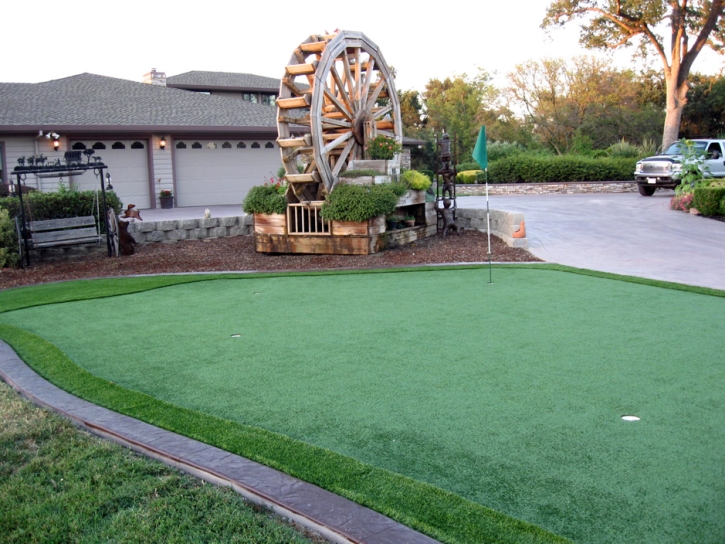 Faux Grass Schoenchen, Kansas Gardeners, Front Yard Design