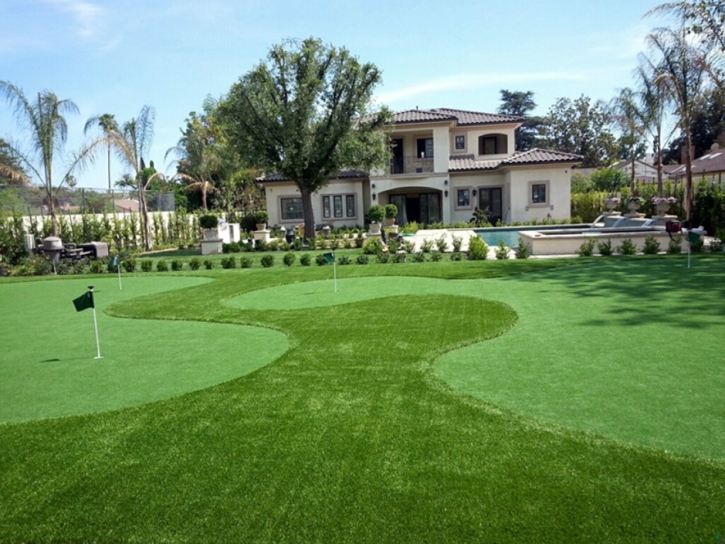 Grass Turf Winona, Kansas Putting Greens, Small Front Yard Landscaping