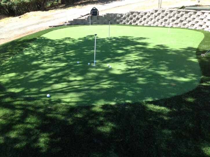 Green Lawn Clay Center, Kansas Putting Greens, Backyard Design