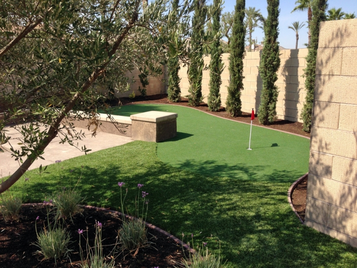 Synthetic Lawn Portis, Kansas Outdoor Putting Green, Backyard Makeover